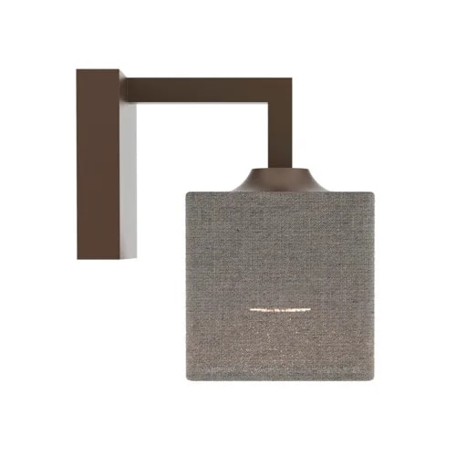 Aplique de pared ByEve Wall S Bronze Tissu Sora 021