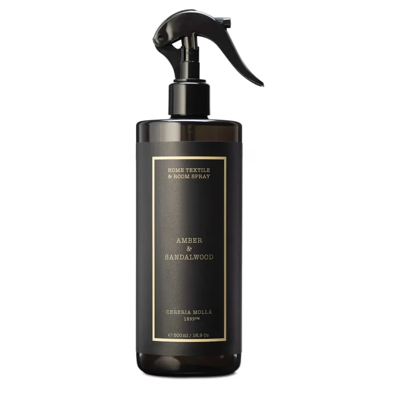 Spray textil y ambiente para el hogar Amber & Sandalwood 500 ml