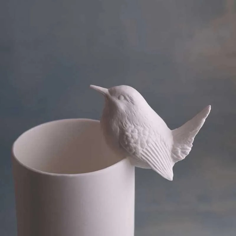 Zaunkonig pájaro decorativo