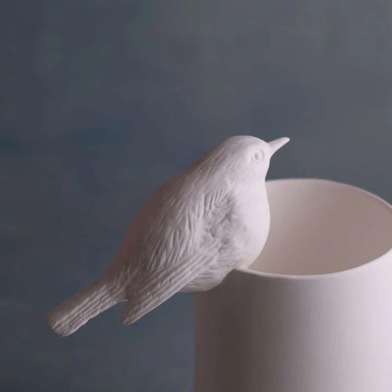 Rotkehlchen, objeto decorativo pájaro
