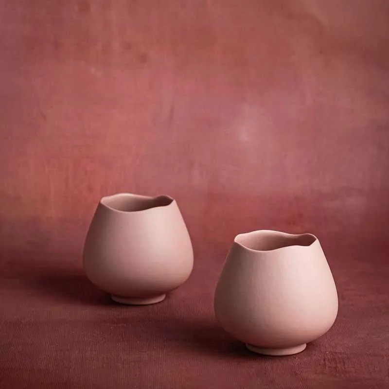 Jarrón COCOON S – Salmón