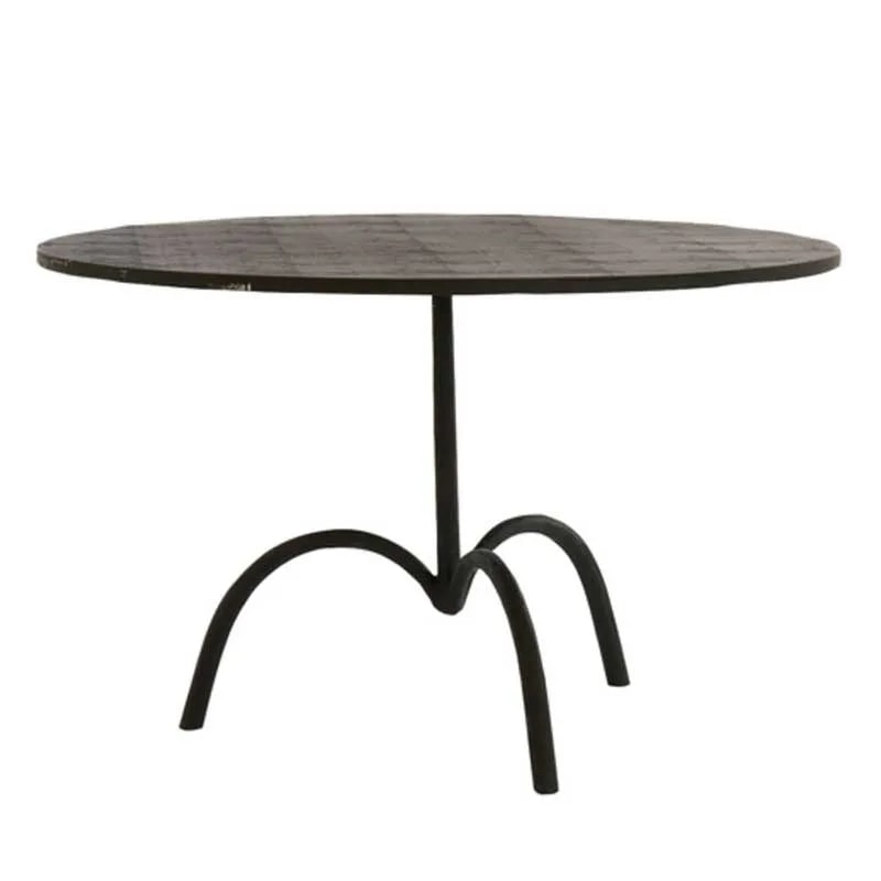 SAMOA Coffee Table – Matt Black (Ø64×39 cm)