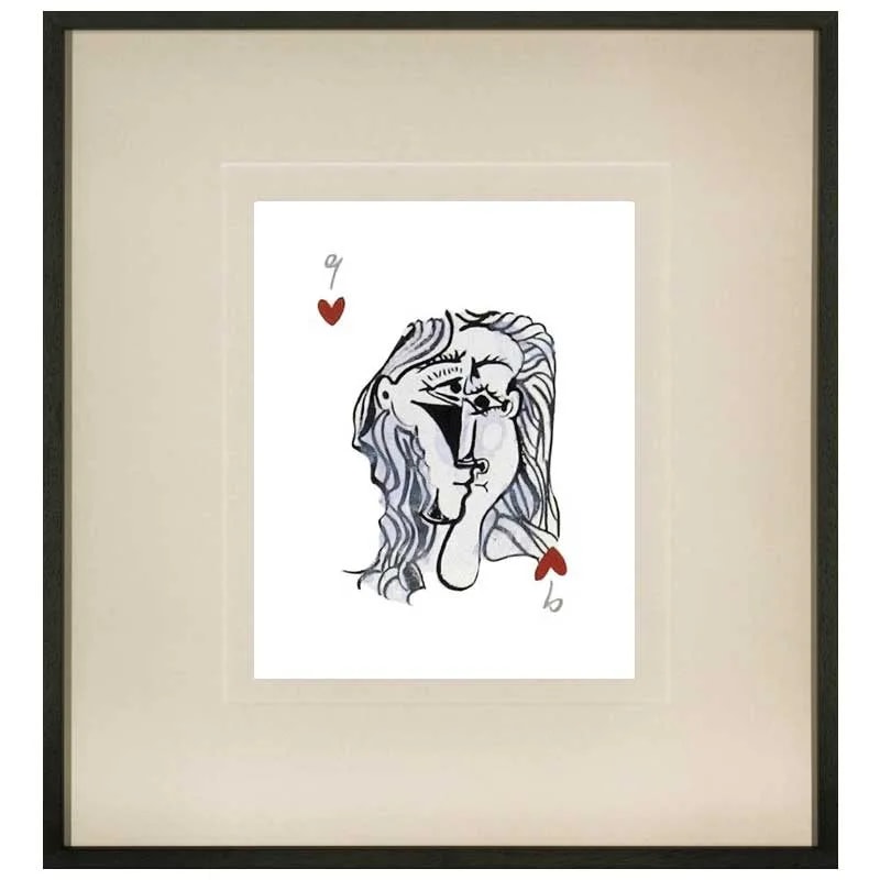 Fotografía Artística Mujeres Jugando a las Cartas de Picasso – 9 de Corazones