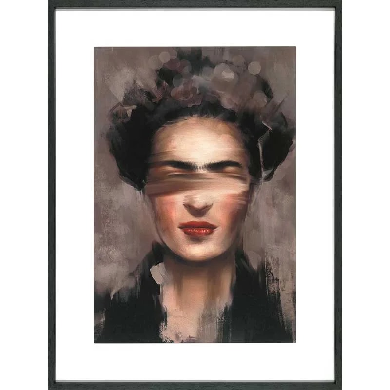 Fotoprint Kahlo beige