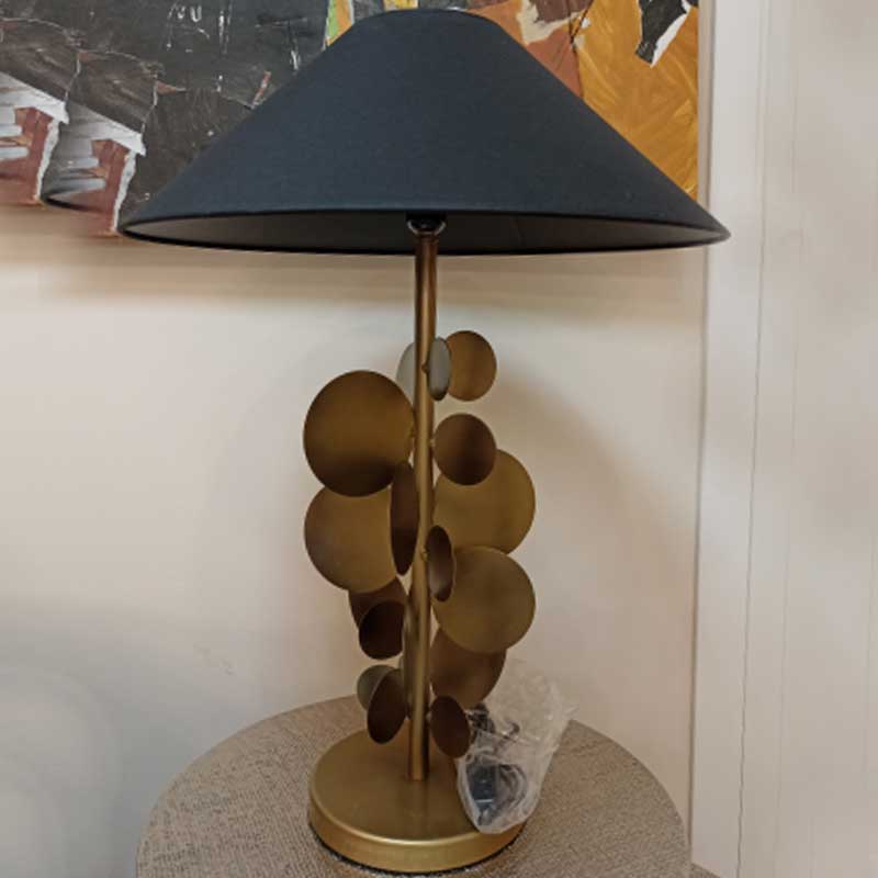 Table Lamp Metal Golden