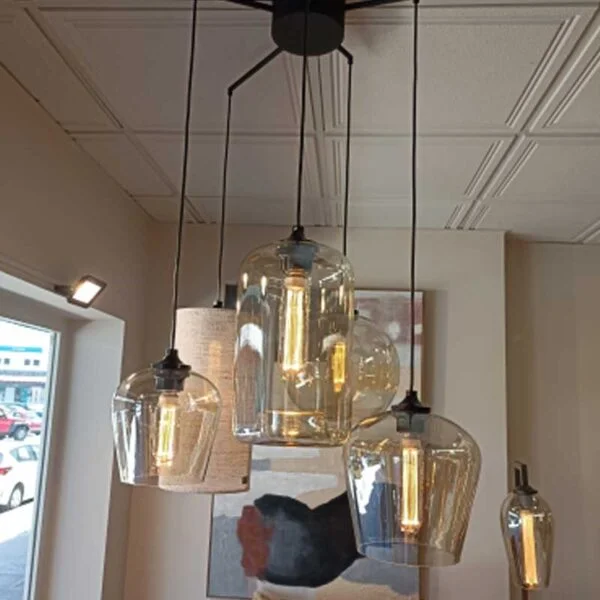 Ceiling Lamp 5 Balls Tentacle 5