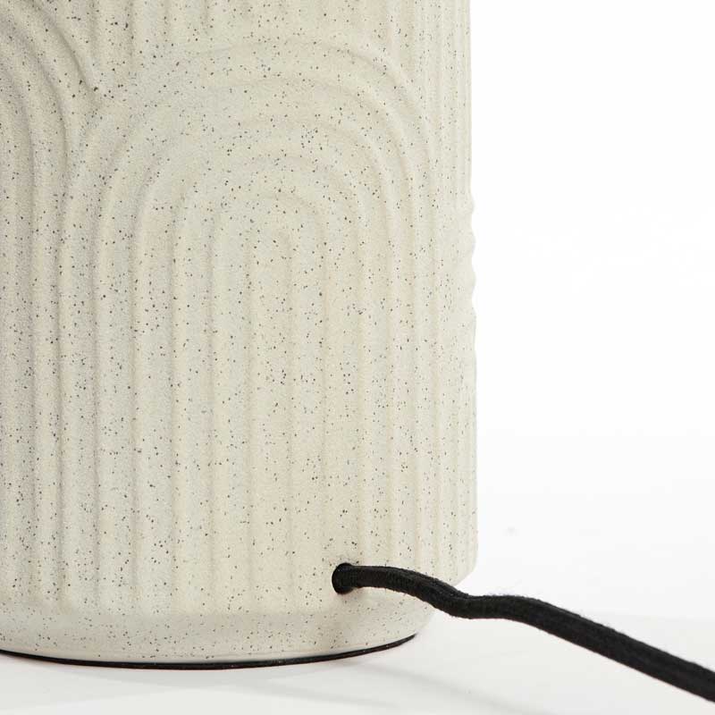 Light & Living Lamp base DIEGO ceramics ecru