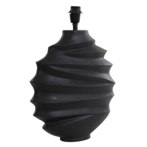 Lamp base SHARON matt black