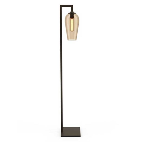 Lamp Stand Down E Bronze Conic Champagne