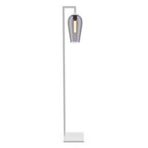Lamp Stand Down Conic Grey/White