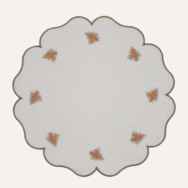 Placemat Pine cones