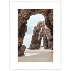 Photoprint Stone Arches Beach