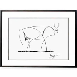 Photoprint Picasso: Le Taureau - X