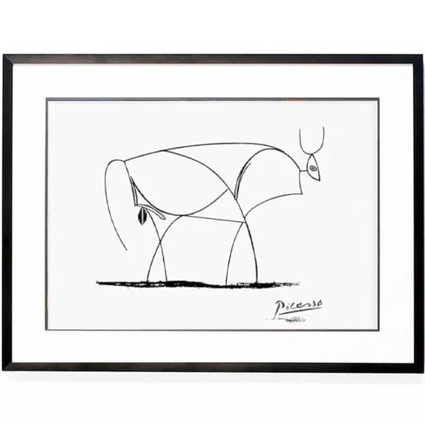 Fotoprint Picasso: El Toro - X