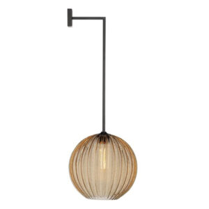 Wall Lamp Pendant - Champagne Gold Dust/Black