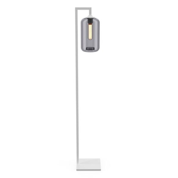 Lamp Stand Down Tube - Grey/White