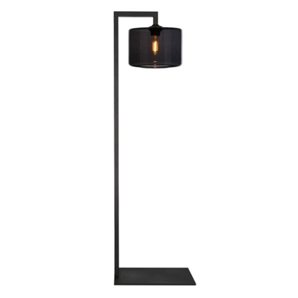 Lamp Stand Maxi Drum L - Black/Black