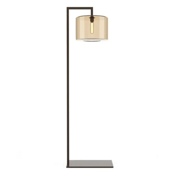 Lamp Stand Maxi Drum L - Champagne/Bronze