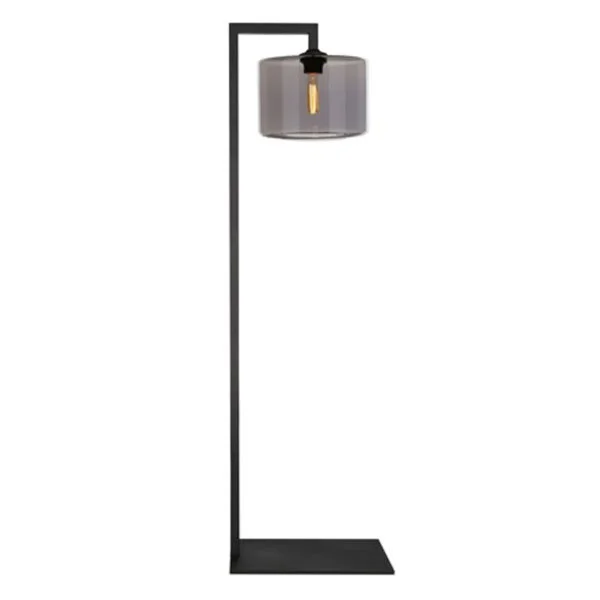 Lamp Stand Maxi Drum L - Grey/Black