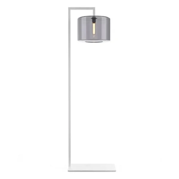 Lamp Stand Maxi Drum L - Grey/White