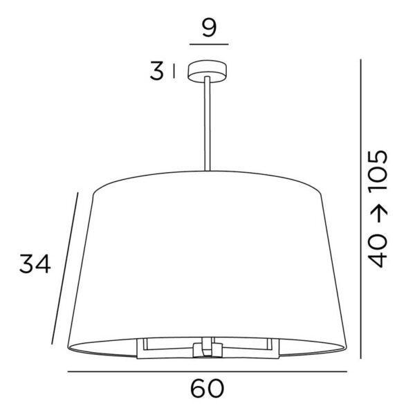 Ceiling Lamp Stephane Davidts Tourah 3 Large