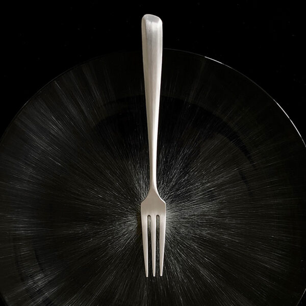 Zoë dessert fork - Serax Matt steel