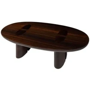 Durban Coffee Table: Handcrafted Elegance with Smoked Eucalyptus Veneer