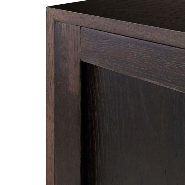 Capetown Hanging Cabinet: Elegant Storage with Oak Veneer Finish