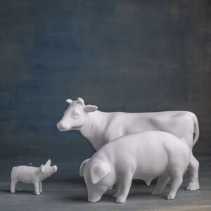 GRETE Cow Figurine – Bone China