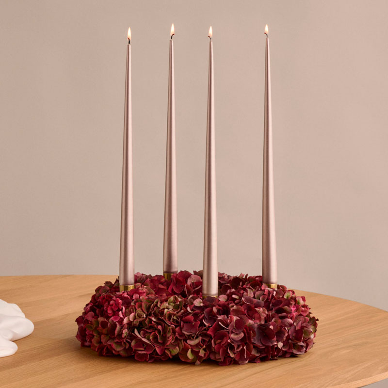 Taper Candle No.94 Champagne Metallic (1 pc) - Image 2